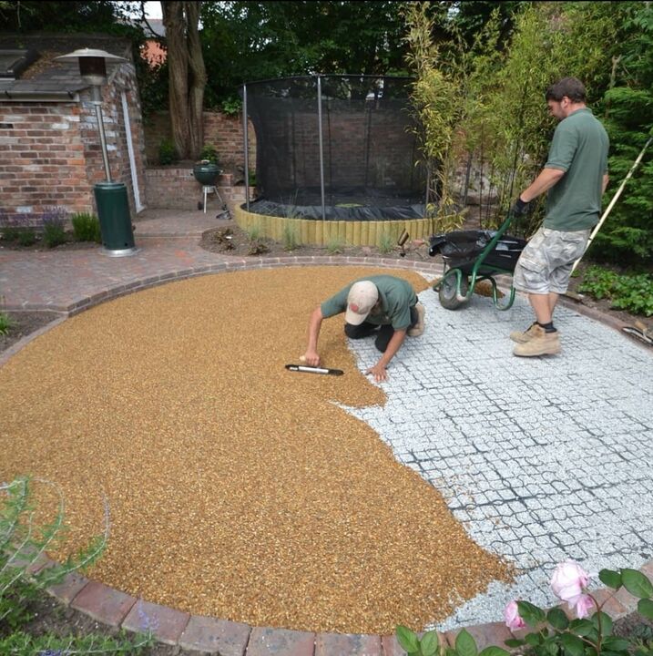 Instrukcje układania kamiennego dywanu